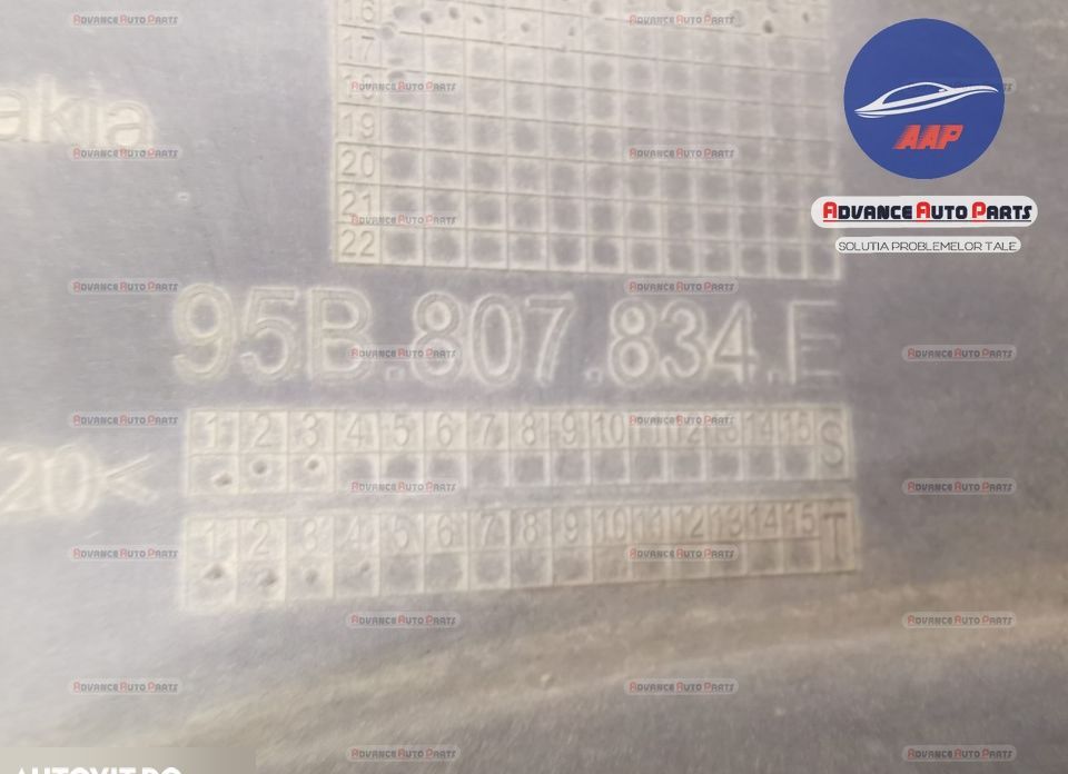 Пористе Макан / Porsche Macan Оригинален заден броня дифузьор Турбо