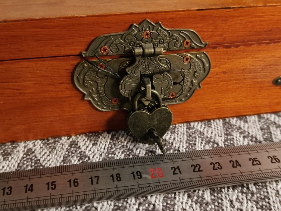 Cadou dnd larp cosplay cutie lemn decorata