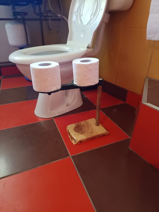 Scara baie  și suport hârtie igienica