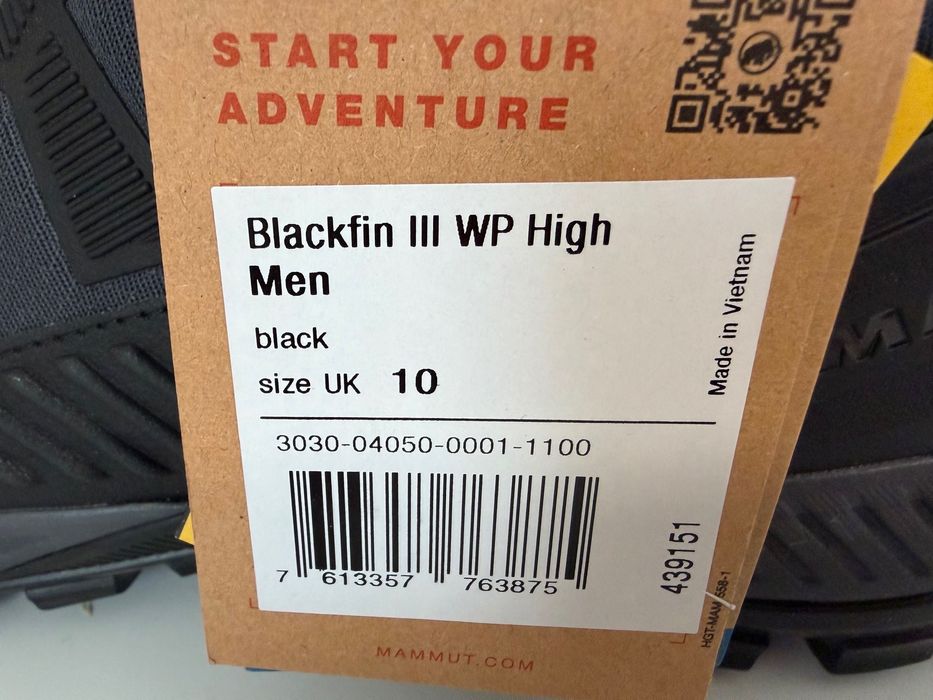 Ghete iarna Mammut Blackfin III WP HIGH 44 2/3