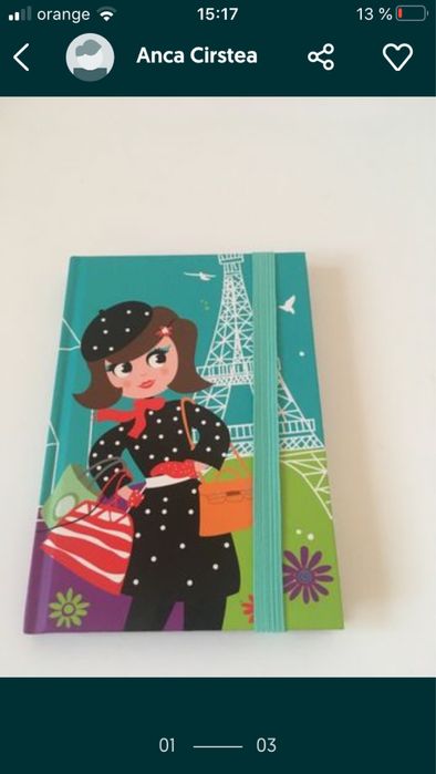 mini agenda Tour Eiffel