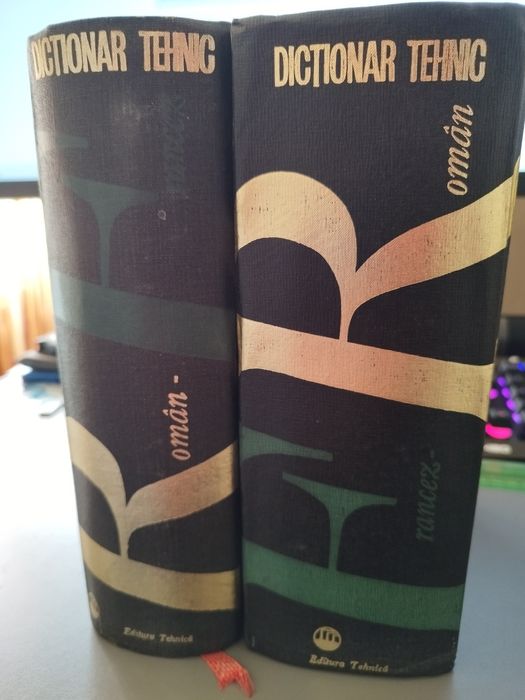 Set Dictionar Tehnic Roman Francez-Francez Roman