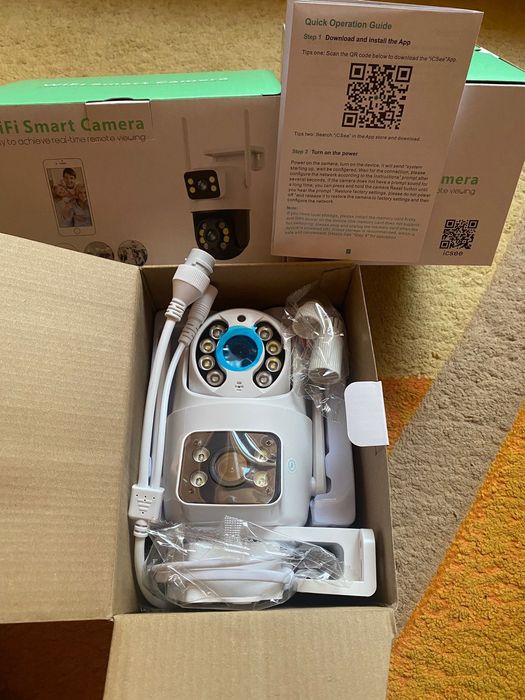 Camera supraveghere wieless 8 Megapixeli aplicatia icsee noi sigilate