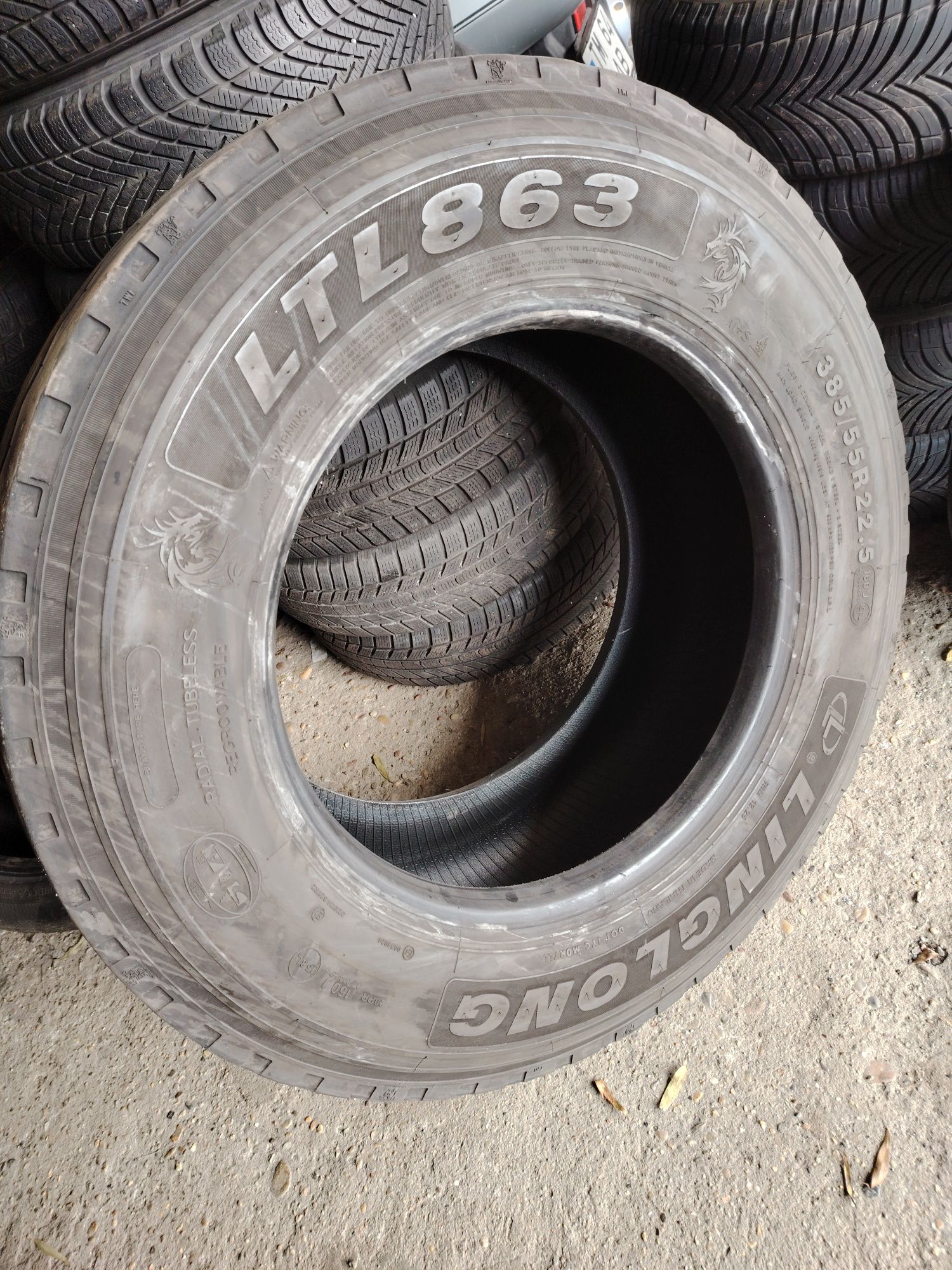 385/55 R22,5 Linglong M+S DOT 4822