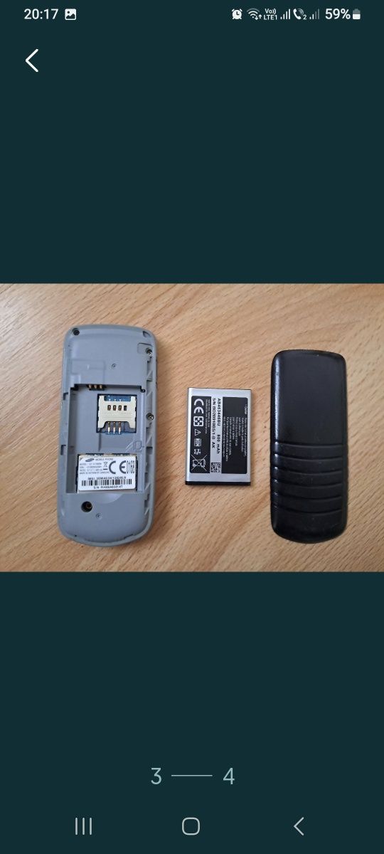 Vând pt piese telefon Samsung GT E1200W