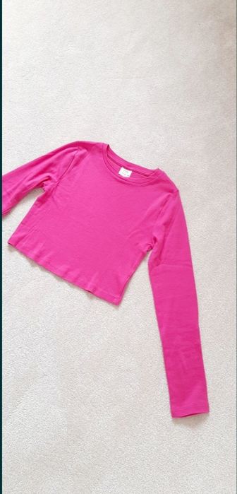 Tricou ZARA,cu maneca lunga pentru fete/11-12ani