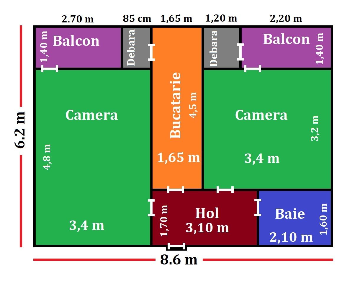 Vand apartament 2 camere