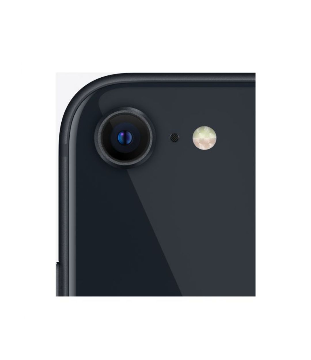 Продавам черен телефон с калъф IPHONE  SE