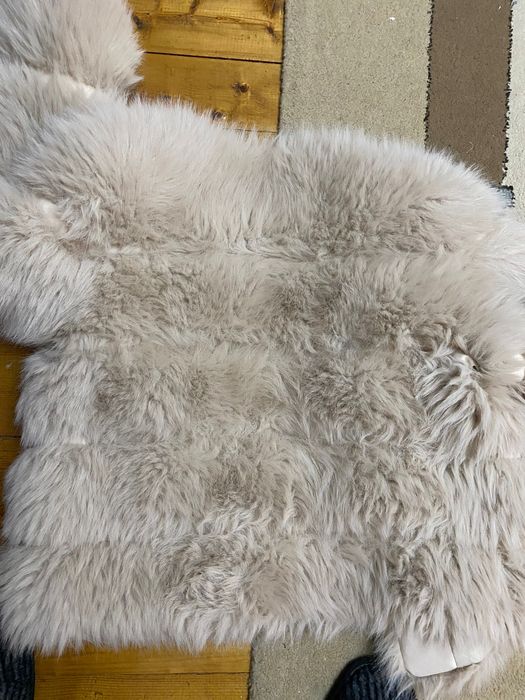 Елегантно палтенце 2 бр кафяво и бежово