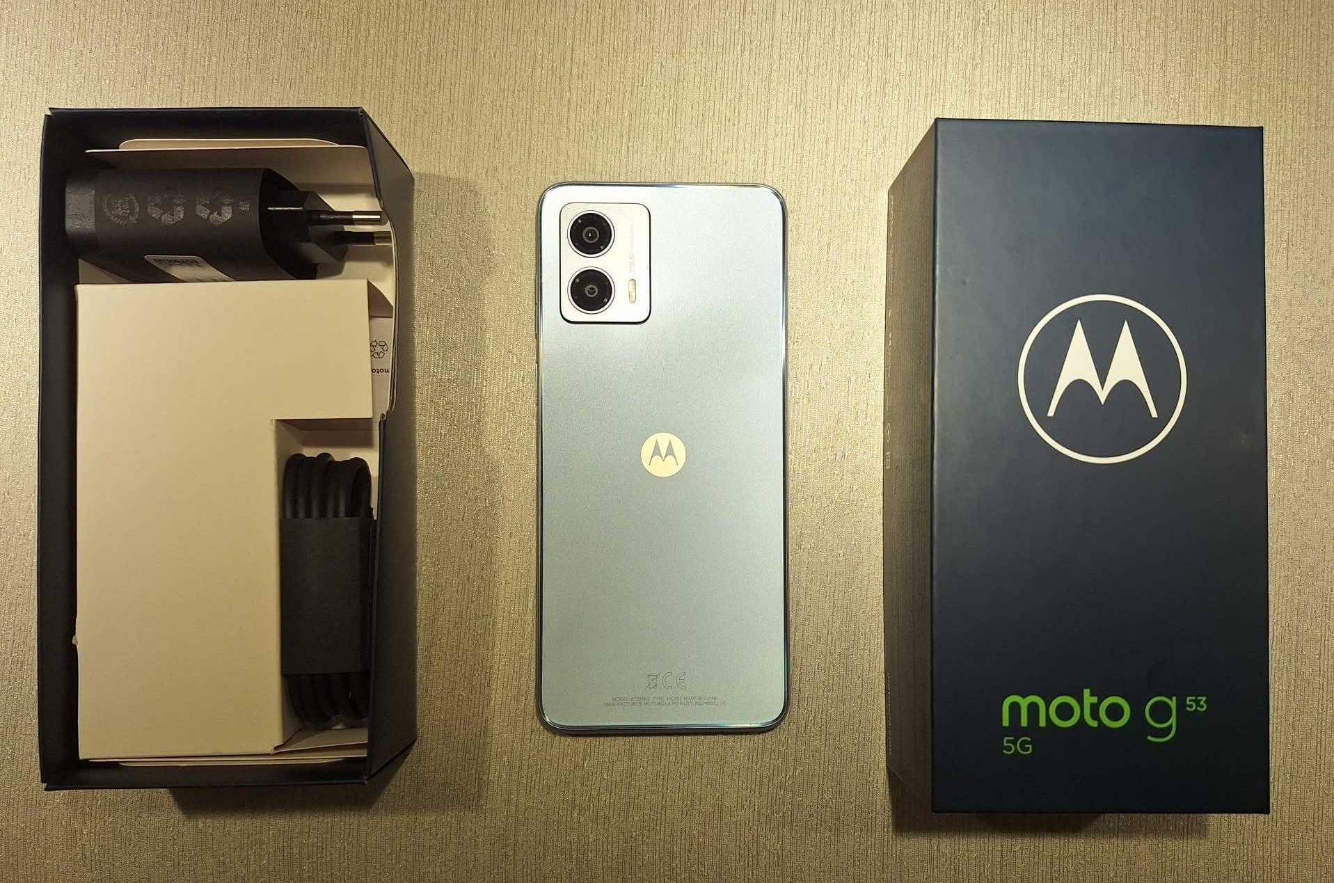 Telefon Motorola Moto G53 5G MoneyGold AE.017494