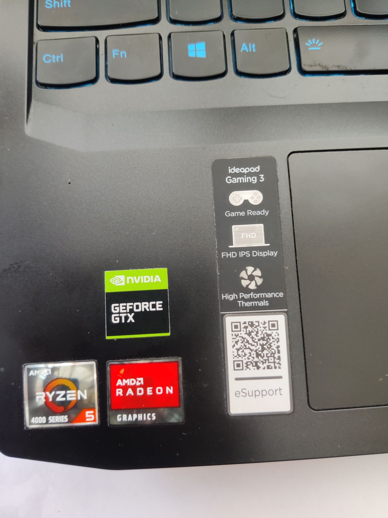 Lenovo Ideapad Gaming 3, Ryzen 5, 16GB RAM, SSD 512GB
