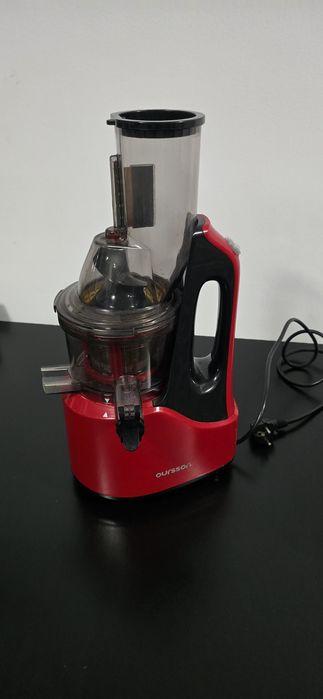 Storcator de fructe si legume cu melc Oursson JM7002/GA, 240 W, 60 RPM