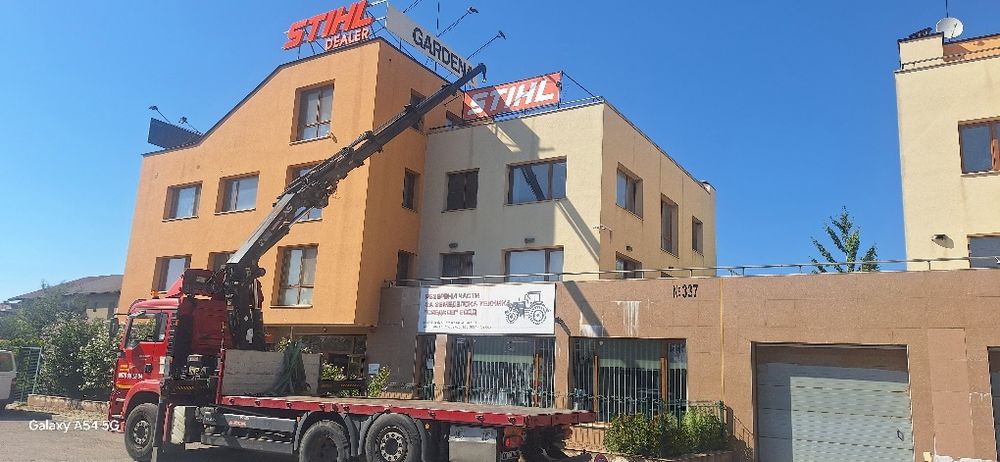 Камион с кран,автокран услуги,транспортни услуги