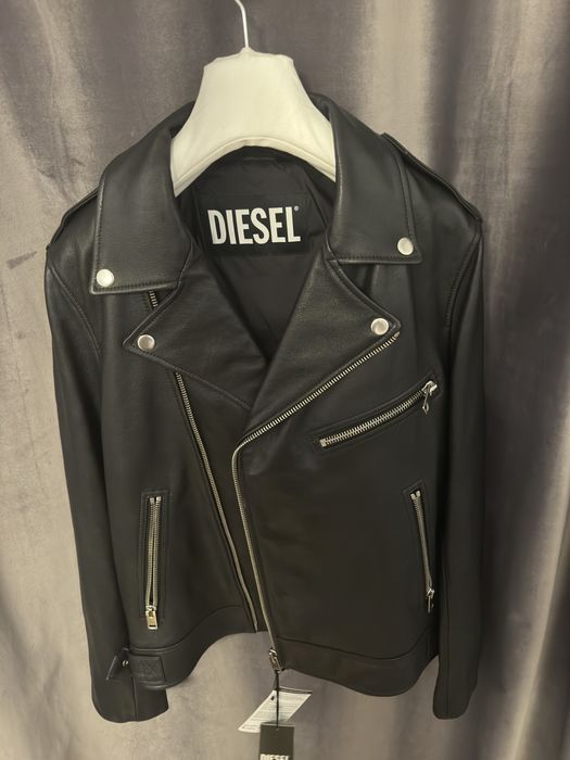 Geaca de piele de miel Diesel - 100% ORIGINALA - Marimea 50 / L