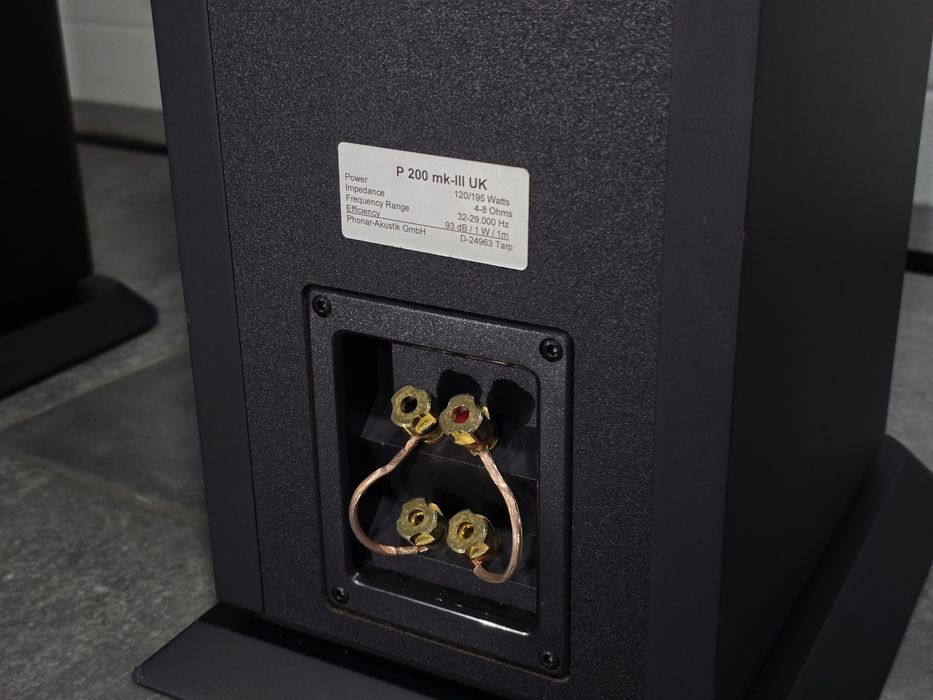 Boxe de podea PHONAR P-200 mk3, UK, 120-195w, 4-8 ohm, hi-fi audio