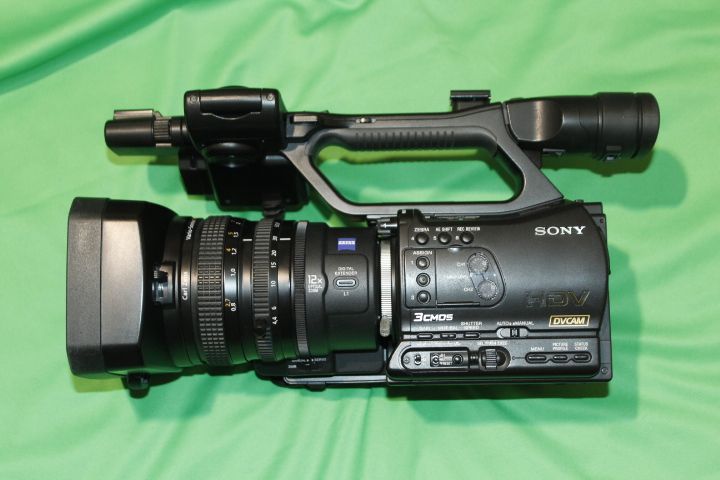 camera sony hvr HD Z 7