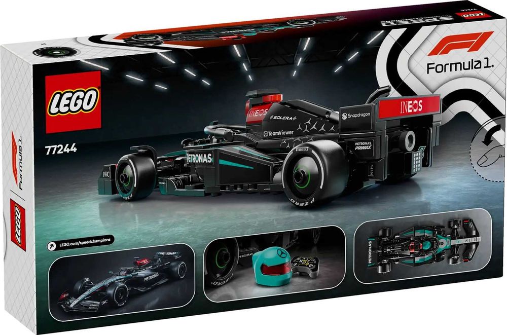 НОВО LEGO Speed champions Formula 1 77244 - Болид Mercedes AMG F1 W15