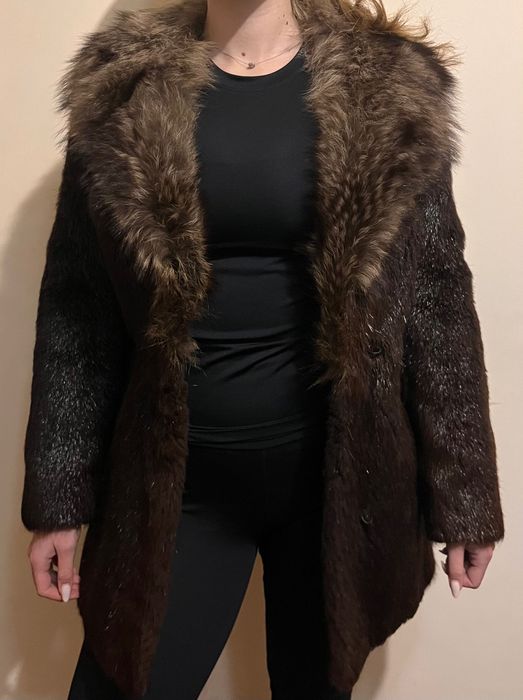 Haină de blană naturală