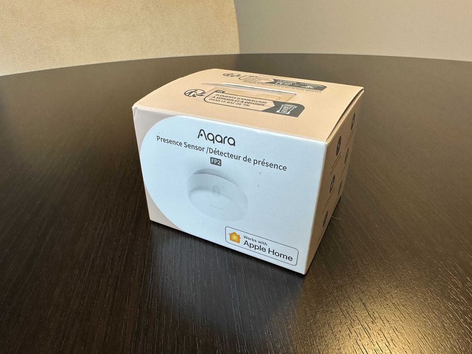 Senzor de prezenta Aqara FP2, WiFi, HomeKit