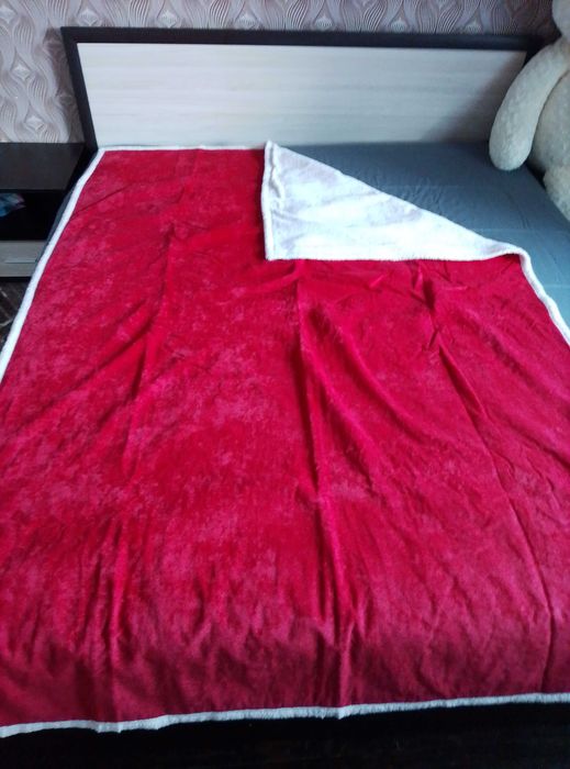 Шерпа одеяло с еко вълна 5