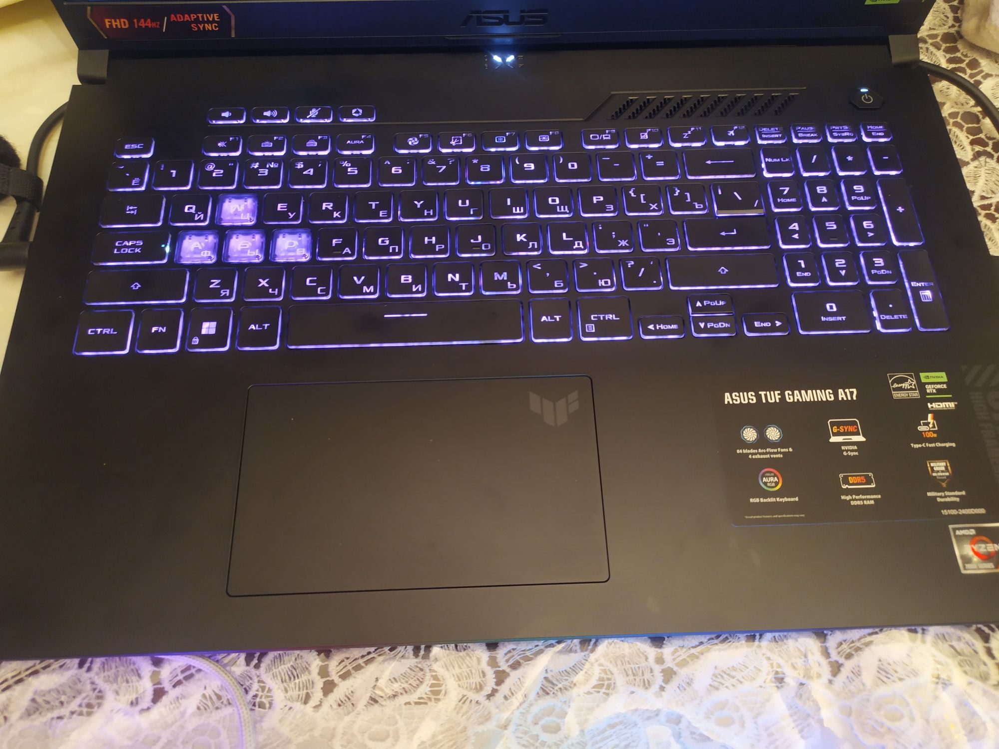 Asus tuf gaiming a17