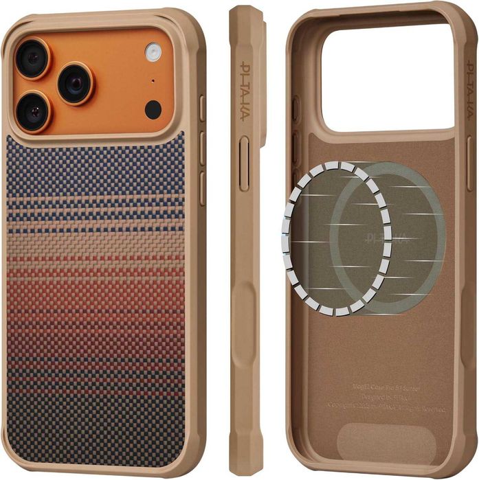 PITAKA Sunset Aramid ProGuard Case for iPhone 17 Pro