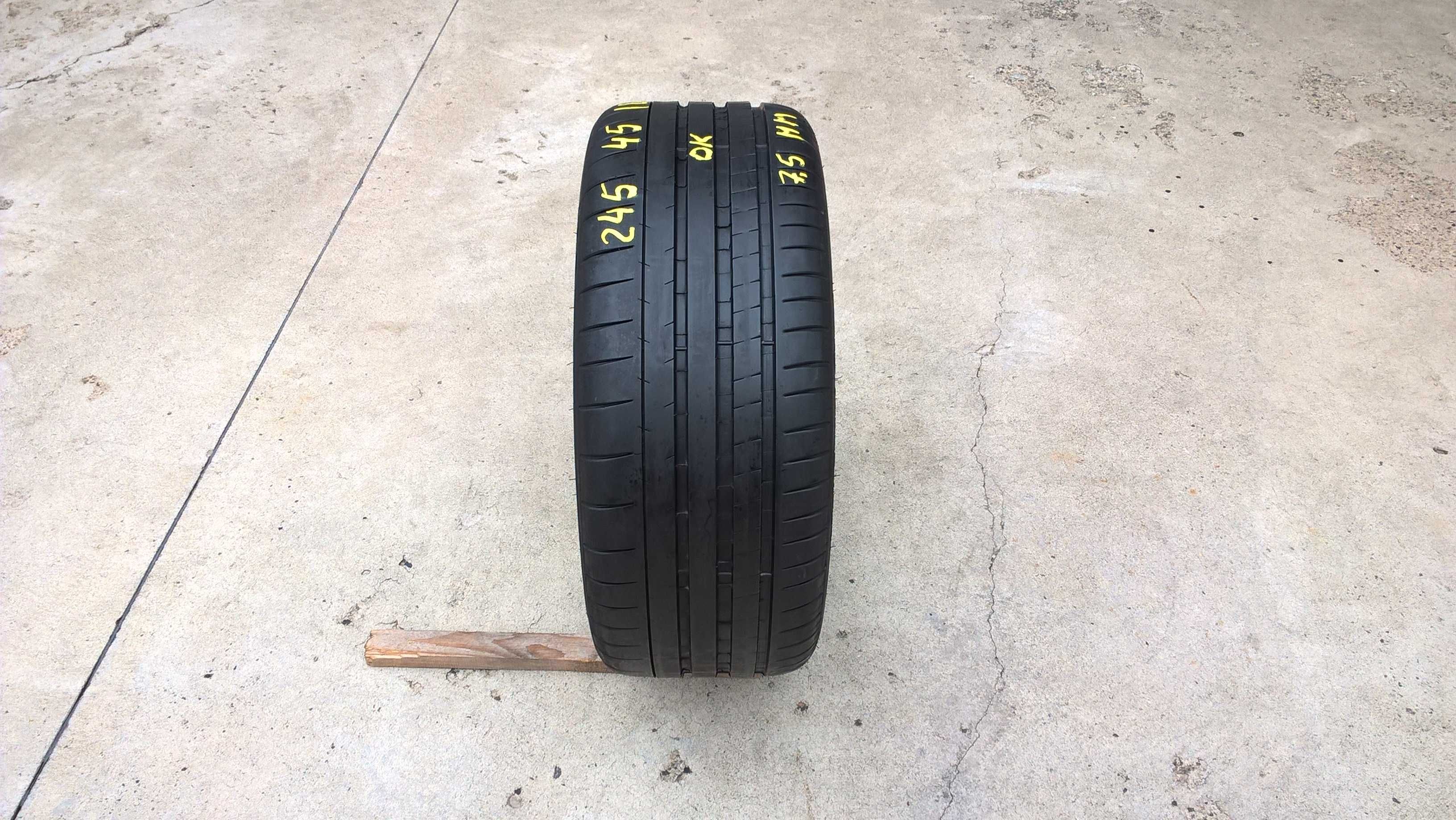 O anvelopa de vara 245 45 18 michelin pilot super sport cu 7,5 mm