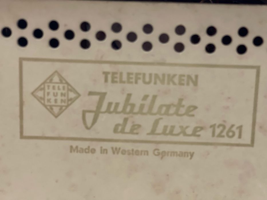 Vintige Radio functional