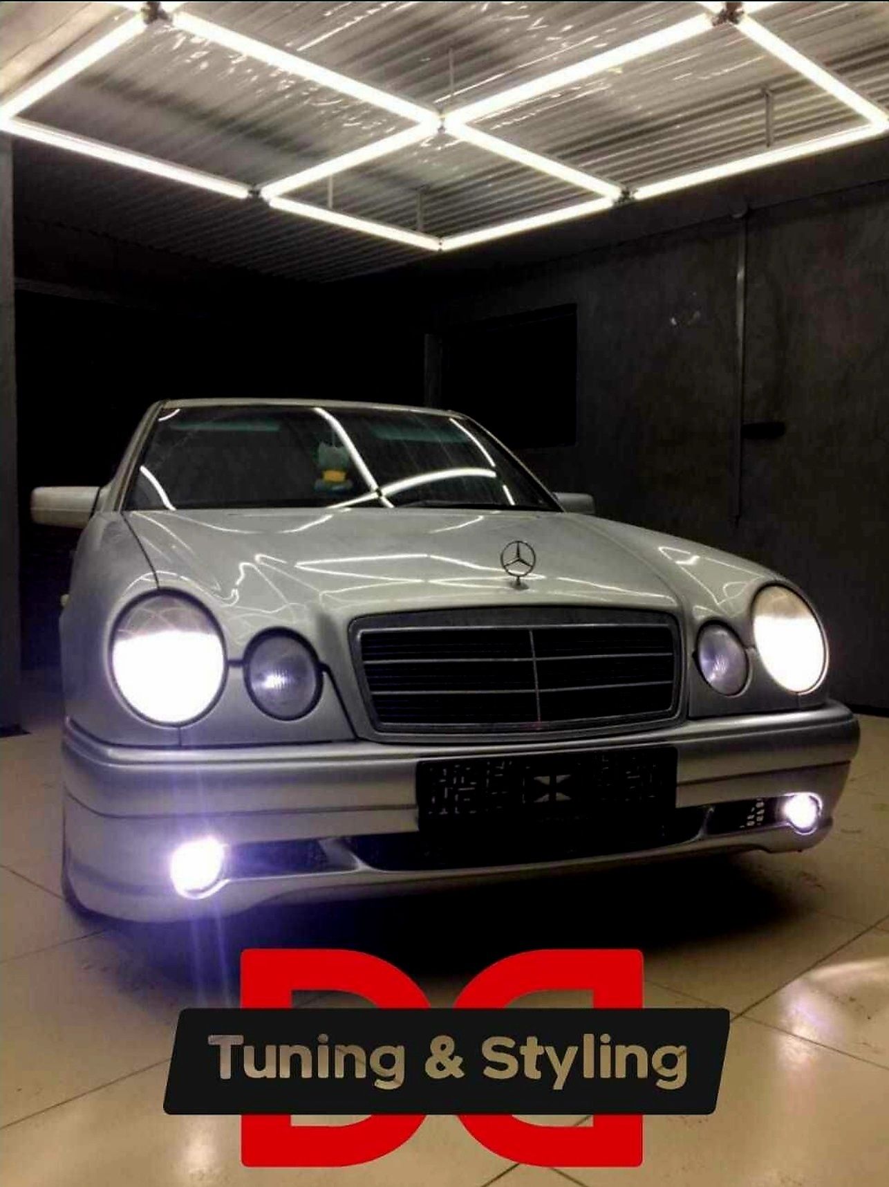 Пороги Бампер Мерседес w210