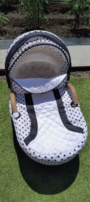 Бебешка количка с 3 коша gusio Carrera princes