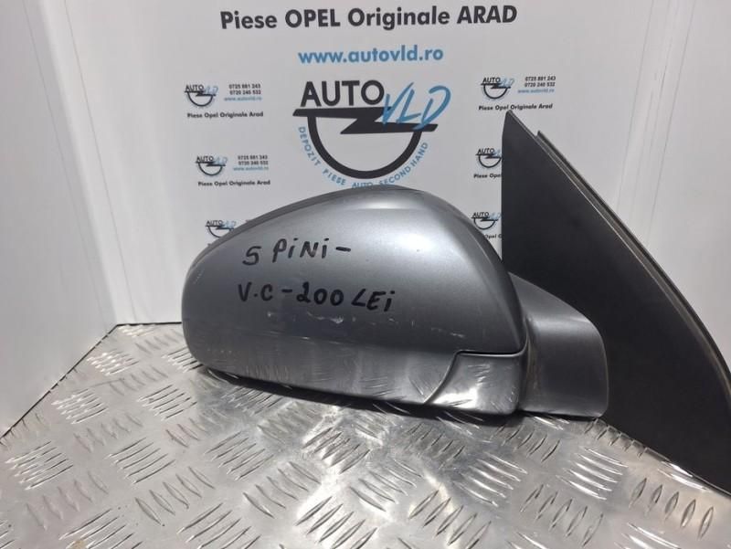 Oglinda dreapta 5 pini Opel Vectra C facelift