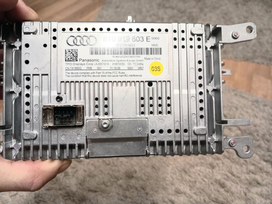 Dispay Audy A5 cod-8T0 919 603 E