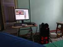 Calculator gaming plus monitor