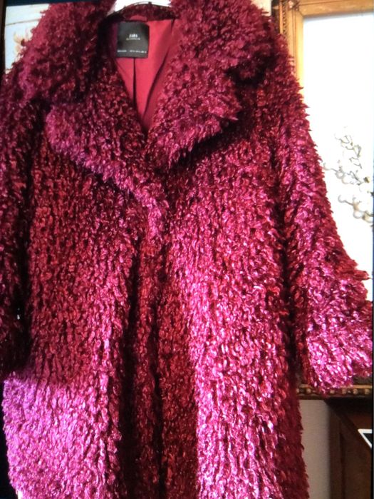 Jacheta pufoasă Zara superba mărimea L/XL