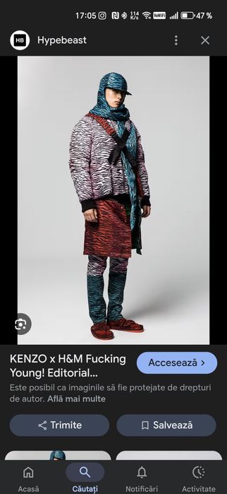 Geaca KENZO x H&M