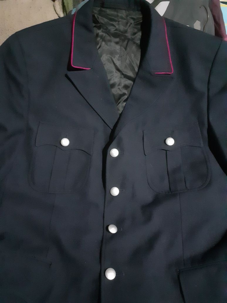 Tunica militară, veston pompieri,vintage/Germania/S,M,L