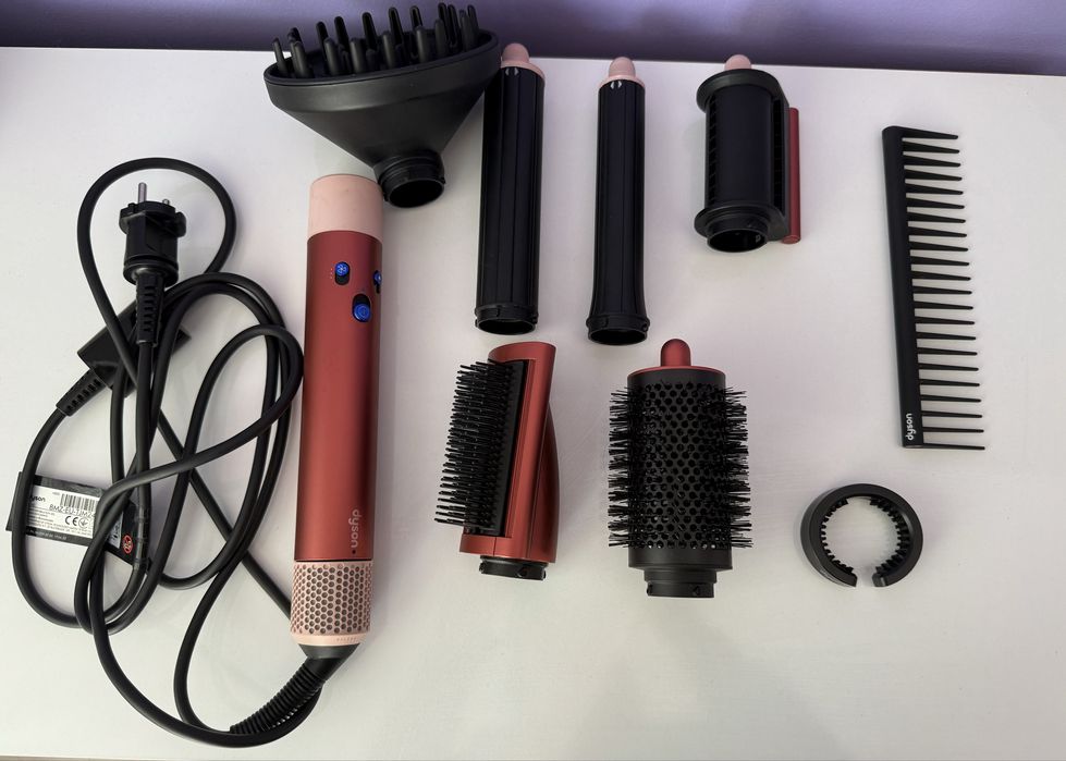 Маша за коса Dyson Airwrap- Strawberry Bronze & Blush Pink