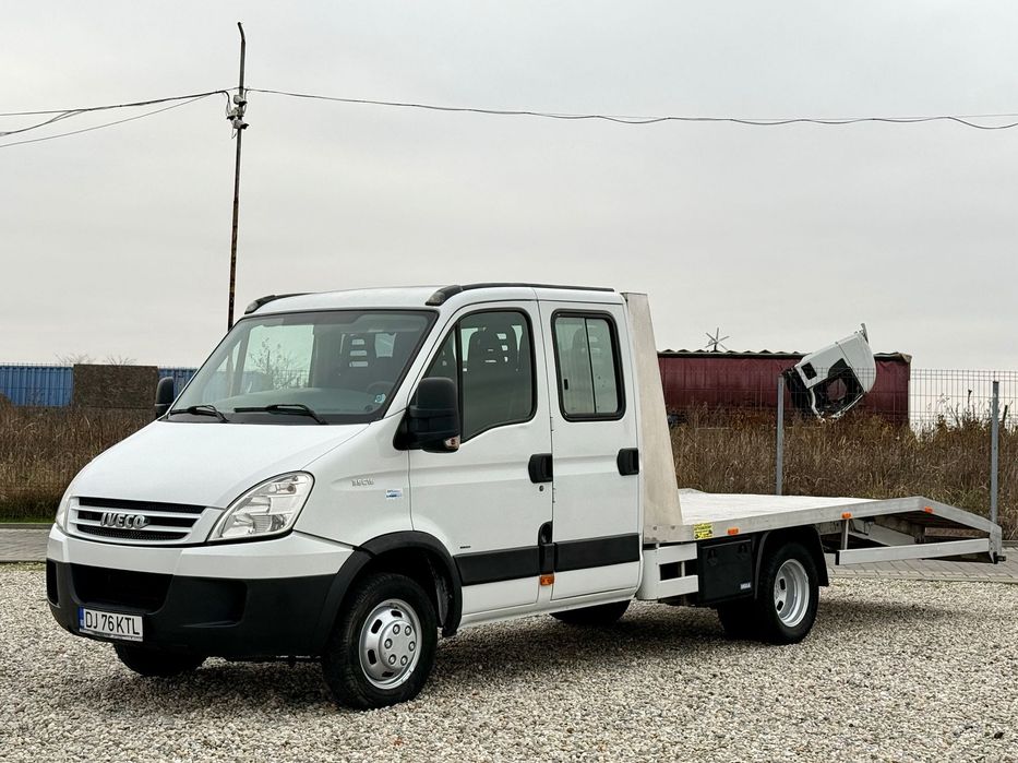 Iveco DAILY 35C18 3.0td 180cp euro4 Platforma 3.5t înmatriculat RO 2008 3.0d 180cp euro4