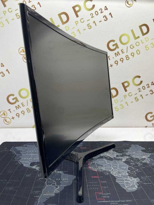 Monitor SAMSUNG 24 CURVED "VA" 20 dona bor arzon manitor lar bor