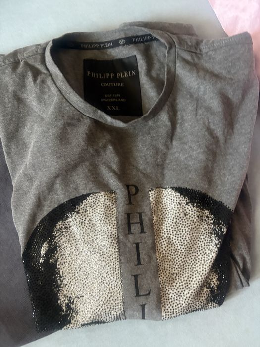 Лот мъжки блузи пуловери philip plein teodor xl