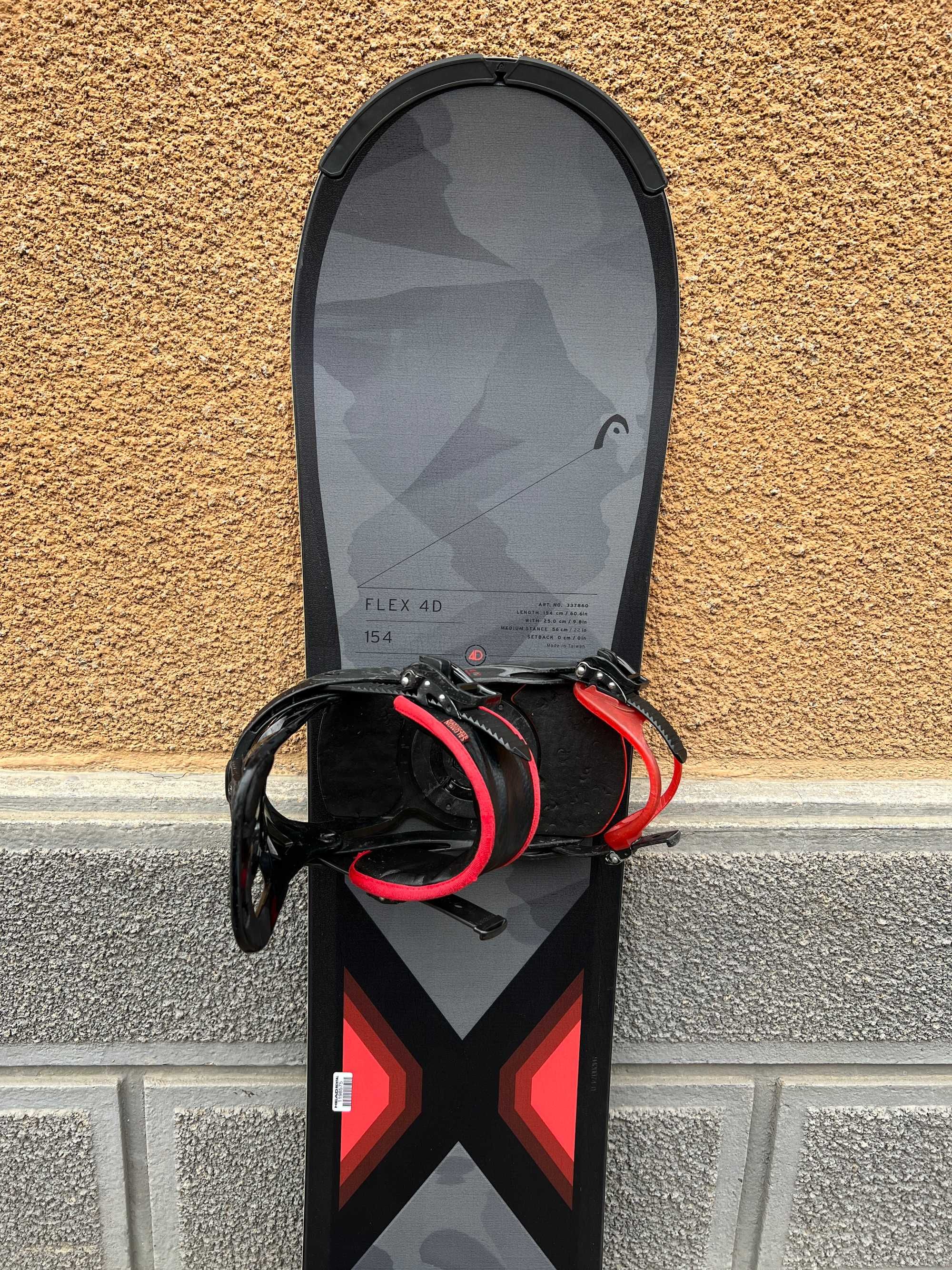 placa noua snowboard head flex 4d L154