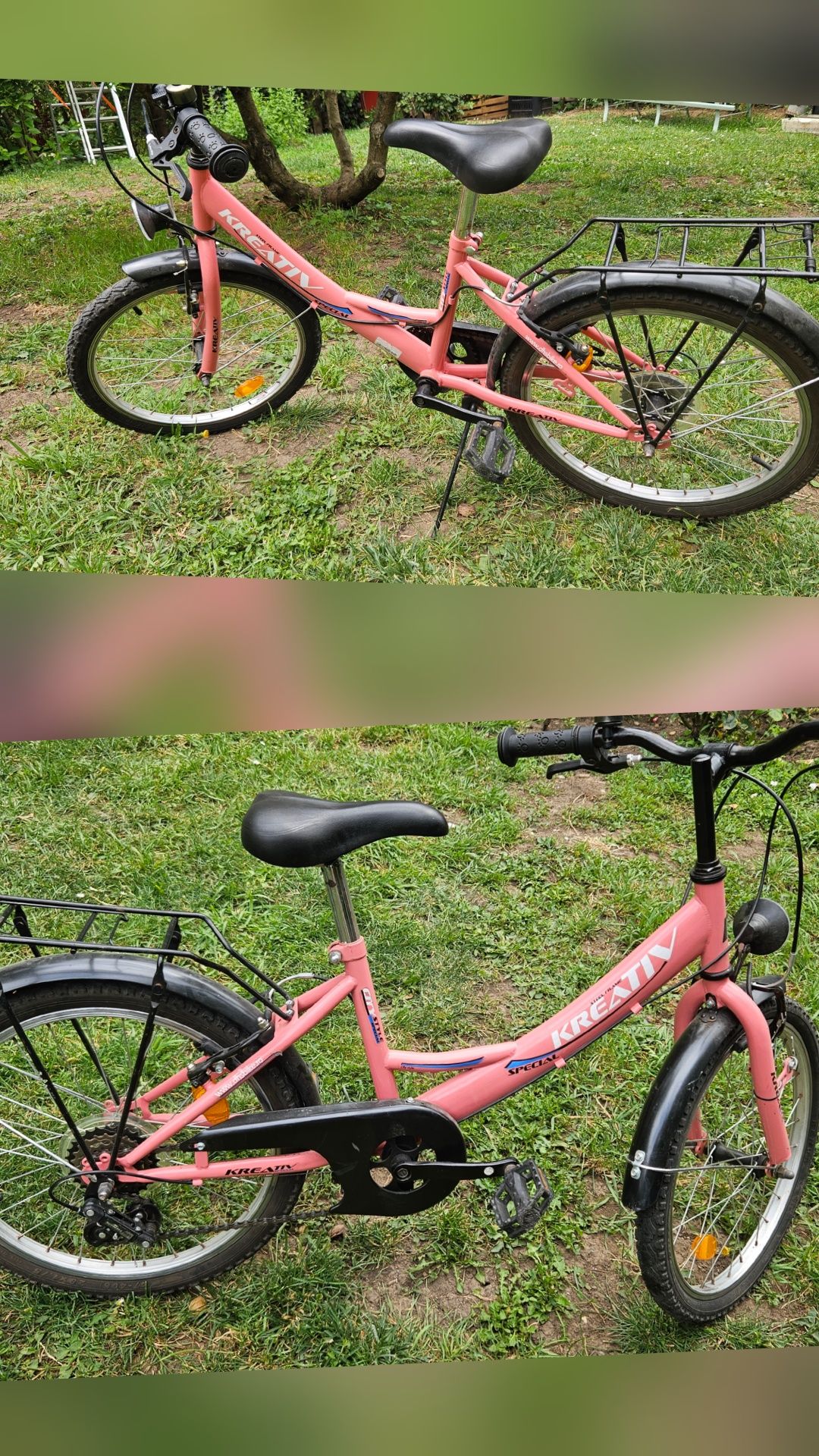Bicicletă fetiță, mărimea 20