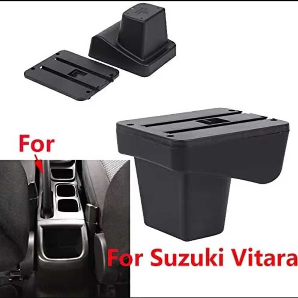 Подлакътник Барче Конзола Suzuki Vitara 2015 - 2019г черен USB порт