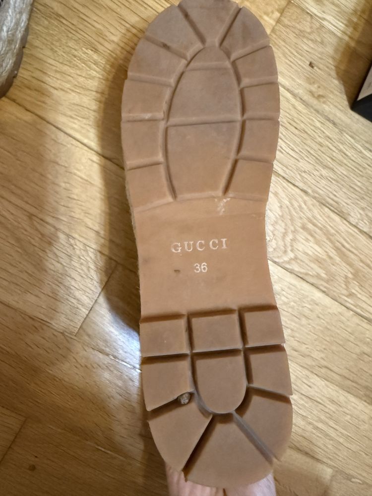 Gucci 36 номер дамски еспадрили