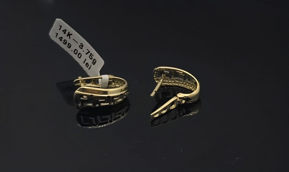 Cercei aur 14k 3.75gr