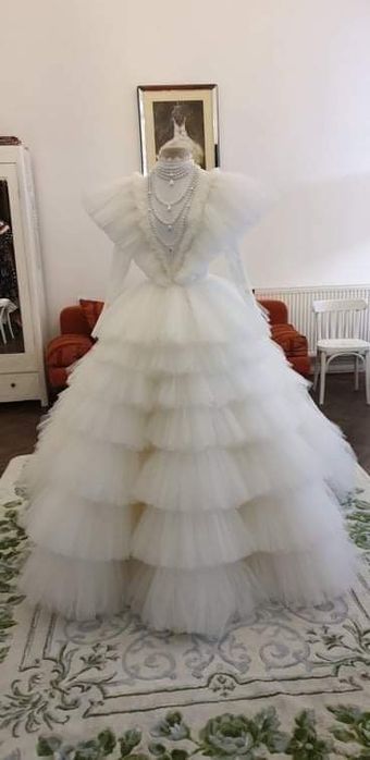 Rochie de mireasa realizata de designer