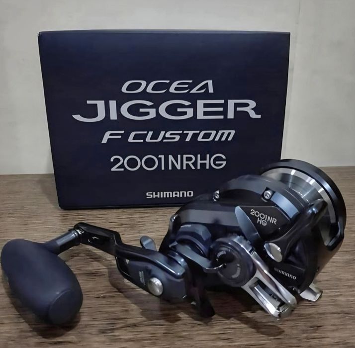 Чисто нова макара SShimano Ocea Jigger F Custom 2001NRHG