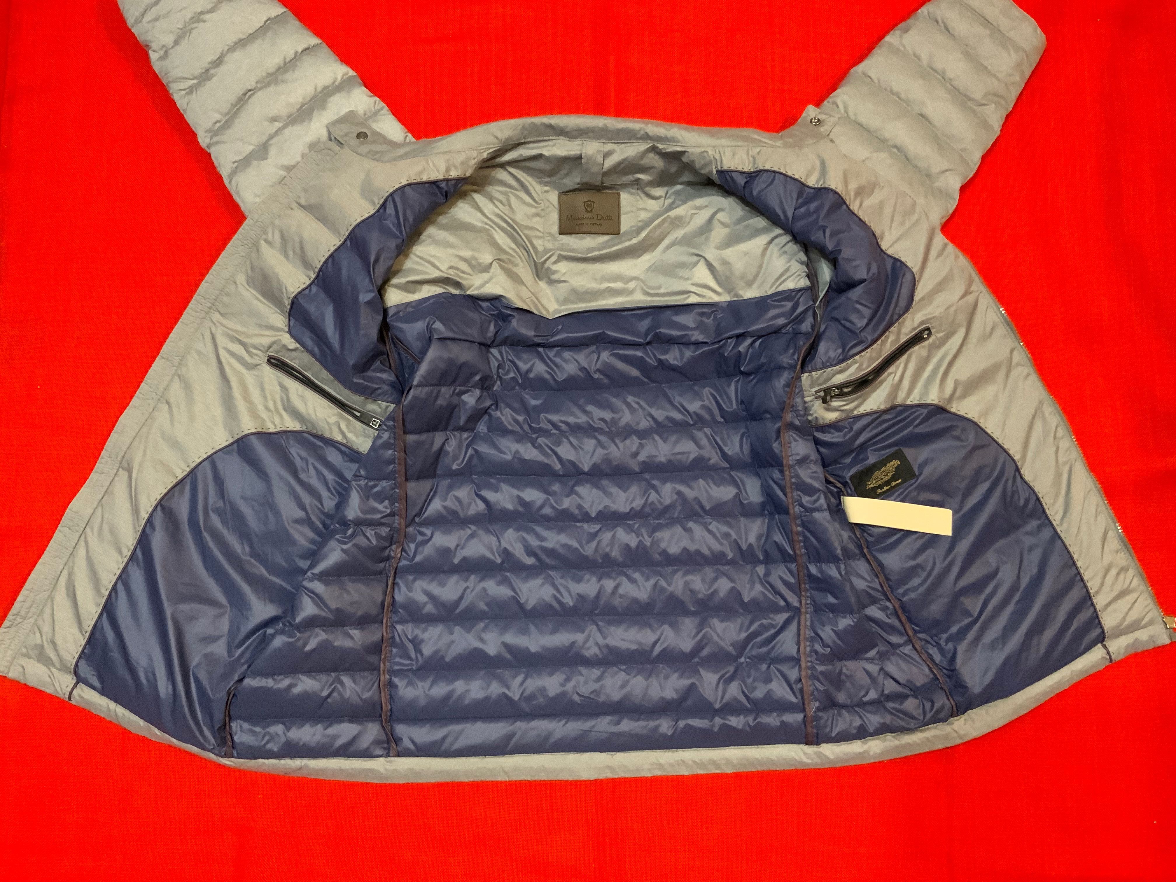 Massimo Dutti-оригинално пухено яке 52л