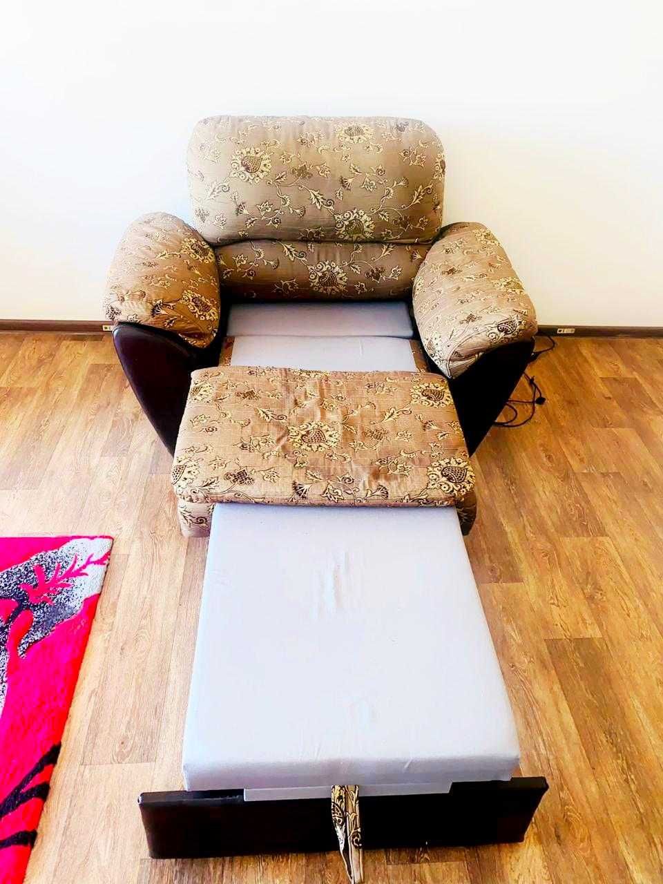 Раскладное кресло в стиле Барокко | Широкое | Мягкая обивка