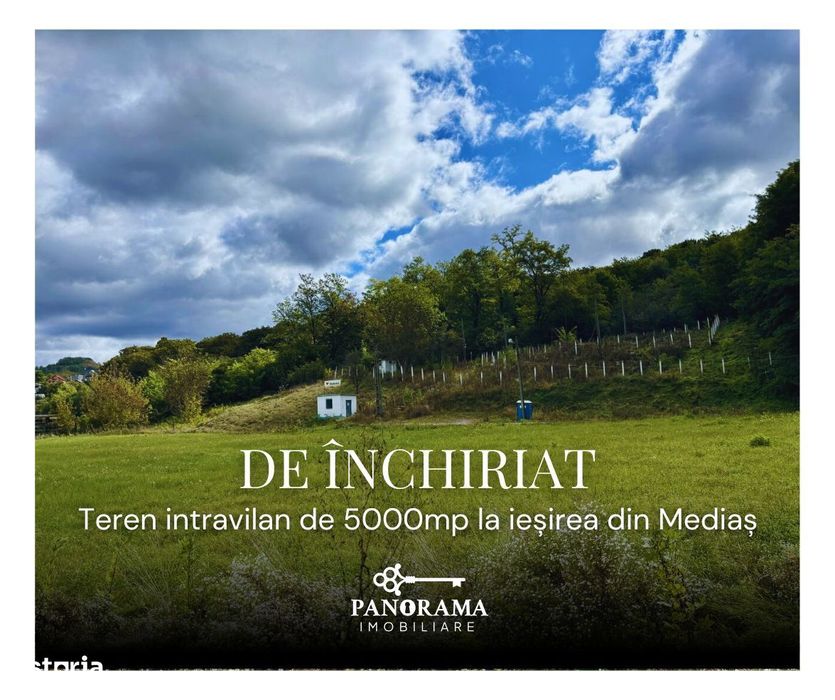Teren intravilan de Închiriat - 5.000 mp